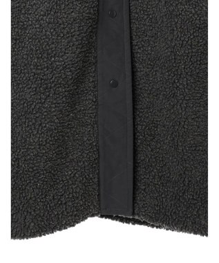 Green Parks ロングボアコート Charcoal Gray