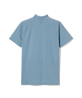 ZERO HALLIBURTON 通気性抜群 コンフォートモックネックTシャツ ZHG-M6S7d 85194 ライトブルー