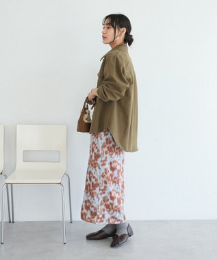 CRAFT STANDARD BOUTIQUE ワークシャツブルゾン Khaki