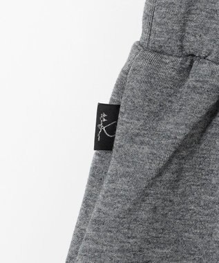 組曲 KIDS 【150-160㎝】カットショート パンツ チャコール系