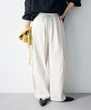 Green Parks コクーンシルエットスウェットパンツ