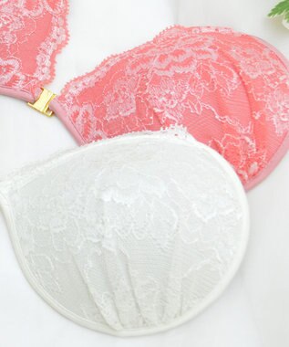 BRADELIS New York 【NuBra / ボリュームアップ】パテッドヌーブラ シーナ ホワイト