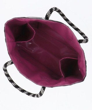 LeSportsac MEDIUM 2 WAY TOTE/２ウェイパープル/ブラックシャイン ２ウェイパープル/ブラックシャイン