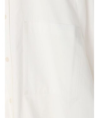 AMERICAN HOLIC ラグランＷポケットオーバーシャツチュニック Off White