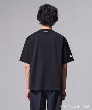 JOSEPH HOMME 【WEB限定】【スター・ウォーズ 】 JOSEPH HOMME スター・ウォーズ / リラックスフォルム クルーネックプリントTシャツ ブラック系1