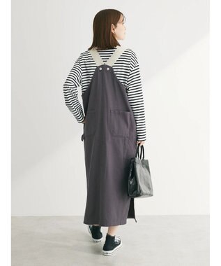 Green Parks ・ＳＵＧＡＲ　ＳＰＯＯＮ　ペインターサロペットスカート Charcoal Gray
