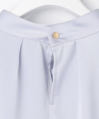 ANY SIS 【4WAY】長袖 ボウブラウス ライトブルー