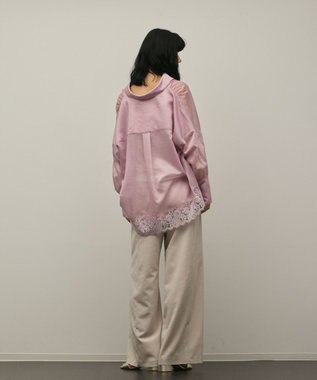 GRACE CONTINENTAL シアースキッパートップ ピンク