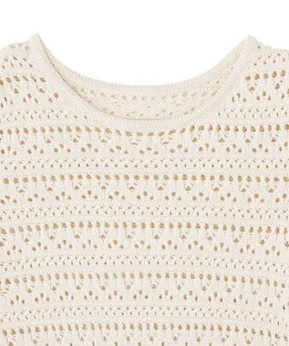 earth music&ecology クロエシェボディニットスーツ Ivory