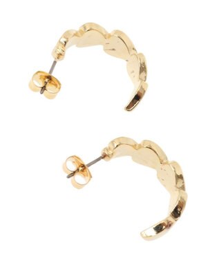 Green Parks ・ＨＡＬＦ　ＴＩＭＥ　トリプルハートピアス Black