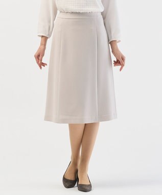  【セットアップ対応・洗える】セラテリーダブルクロス フレアー スカート