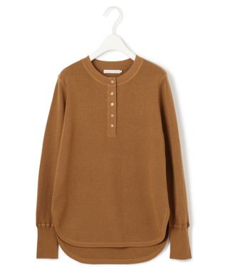 ICB 【洗える】 エクストラファインメリノ ヘンリーネックプルオーバー