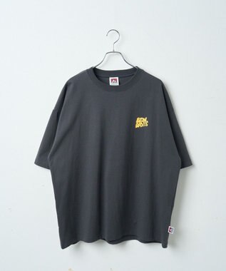 WEGO 【ユニセックス着用ITEM/綿100％/SMLサイズ】別注ベンデイビスプランプロゴT スミクロ