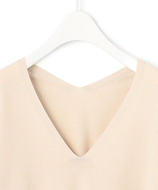 ICB 【WEB限定カラーあり・洗える】シンセティックハイゲージ Vネックプルオーバー ベージュ系