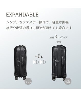 Samsonite サムソナイト スーツケース 36(/42)L  シ―ライト スピナー55 C-LITE ミッドナイトブルー