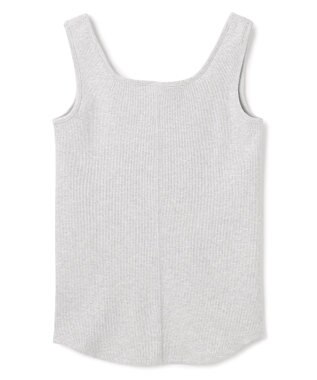 UNFILO 【新色登場】スクエアテレコタンクトップ [NEW]シルバーラメ