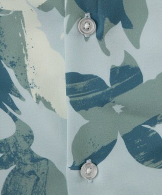 WEGO 【ユニセックス着用ITEM/MLサイズ展開】トロミアロハシャツ（S） サックス