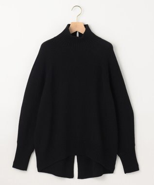 組曲 S ウールカシミヤミックス ロールネックニット ブラック系