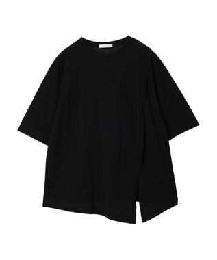 Green Parks アシメトリーデザインチュニック Black