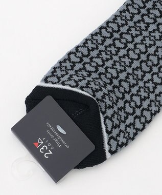 23区GOLF 【WOMEN】モノグラムアンクル ブラック系5