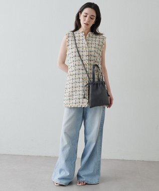IACUCCI ≪予約≫グラーノ 2WAYTOTE CERVO チャコールグレー