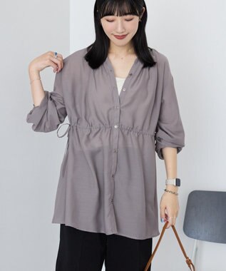 AMERICAN HOLIC シアーウエストドロストロングシャツ