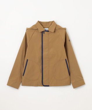 J.PRESS KIDS 【140-170cm】フード付きステンカラー ブルゾン ベージュ系