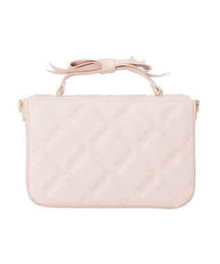 Maison de FLEUR キルティングフラップバッグ Pink