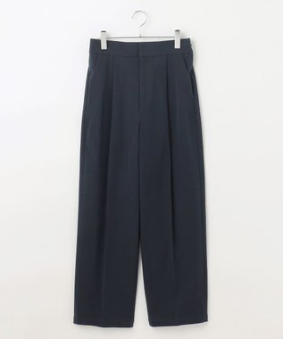 #Newans 素材が変わり新登場！ウエスト調整可ワイドチノパンツ ネイビー系