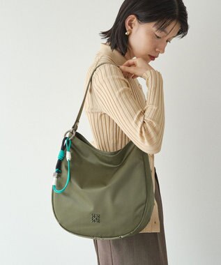 russet ［ノットモチーフ×メタルパーツ］パラコードバッグチャーム（Z-224） Green