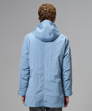 JOSEPH HOMME 新素材【高機能素材/ライナードッキング対応】トラセアナイロンタッサー　モッズコート スカイブルー系