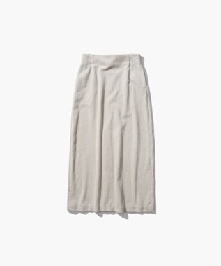 ATON 5W COTTON CORDUROY | ペンシルスカート WARM WHITE