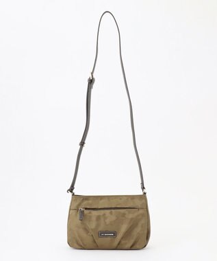 LA BAGAGERIE シャドージャカード ショルダーバッグ カーキ