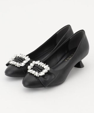 TOCCA 【WEB限定カラーあり】BIJOUX RIBBON PUMPS パンプス ブラック系