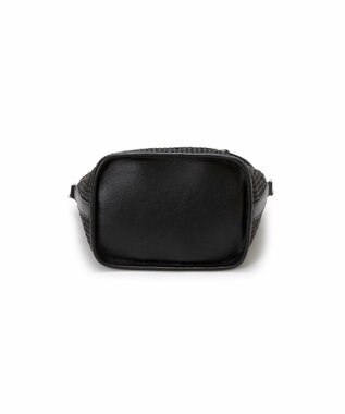 TOPKAPI 【Breath TOPKAPI】レザーハンドル ショルダー付き トート カゴバッグ ブラック