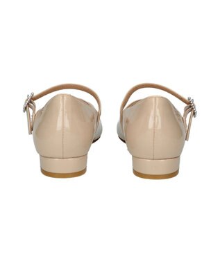 Bridget Birkin 【Bridget Birkin】ビジューメリージェーンレインパンプス ベージュエナメル