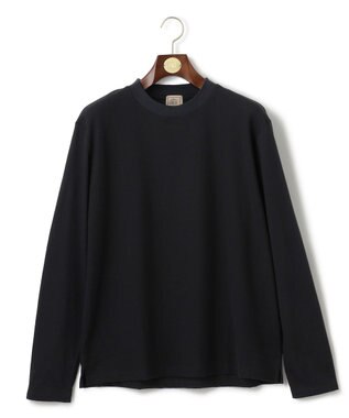 J.PRESS MEN 【ビジネス対応】【J.PRESS PREMIUM JERSEY】無地 ロングスリーブTシャツ ブラック系