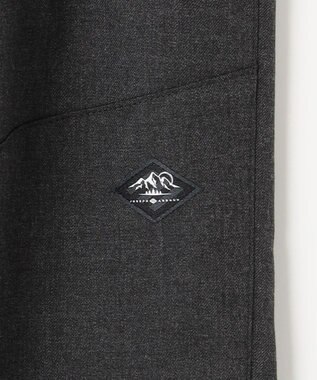JOSEPH ABBOUD MOUNTAIN 【ストレッチ/撥水/起毛裏地/男女兼用】ウーリーウォームレイヤー クライミング パンツ グレー系