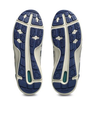 ASICS WALKING ハダシウォーカー レディース 3E相当 ネイビーブルー×オフホワイト