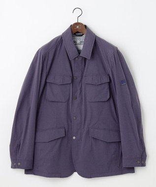 JOSEPH ABBOUD 【キングサイズ・ストレッチ/ECO撥水】アクティブレジャーブルゾン パープル系
