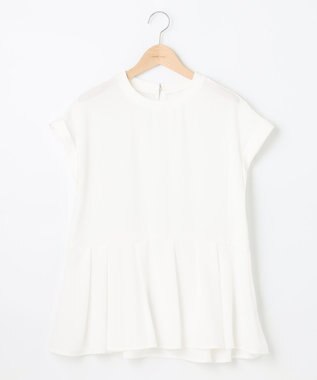 SHARE PARK LADIES 【洗える】ジョーゼットブラウス ホワイト系