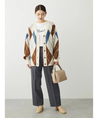 Green Parks 柄アソートニットカーディガン B