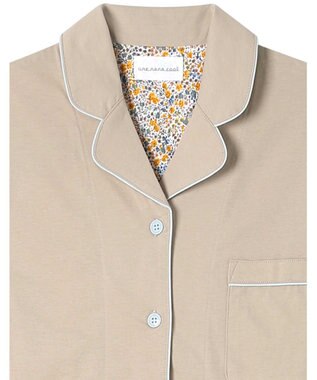 une nana cool 【綿100％】ハイゲージ天竺パジャマ　ＭＡＤＥ　ＷＩＴＨ　ＬＩＢＥＲＴＹ　ＦＡＢＲＩＣ BS