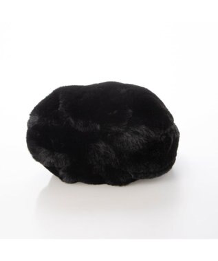 UNBILLION カシュカシュ cachecache / ロングハンドルエコファー巾着トート ブラック