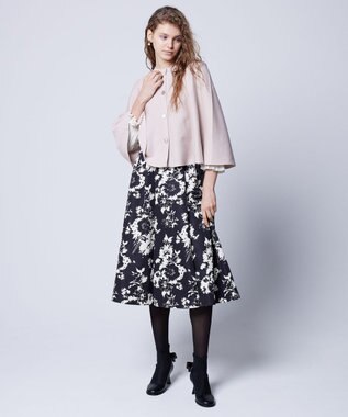 TOCCA 【洗える！】WANDERING FLOWER スカート ブラック系5