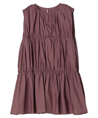 Green Parks ・ＥＬＥＮＣＡＲＥ　ＤＵＥ　ティアードノースリチュニック Brown