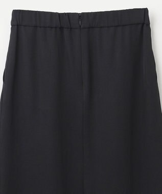 NAVE 【ReNAVE　洗える】アセテートギャバスカート ブラック