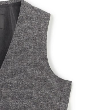 JOSEPH HOMME 新色【３ピース対応】クールドッツストレッチ　ジレ ＜新色＞グレー系