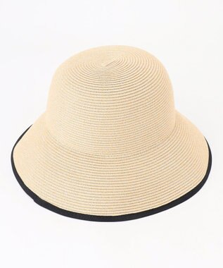 J.PRESS LADIES 【WEB限定・洗える・UV・畳める】BRAID ハット ベージュ系