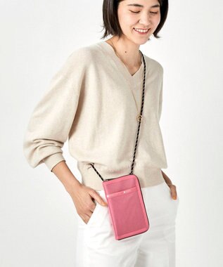 CROSSBODY PHONE BAG/リップスティックピンクC / LeSportsac